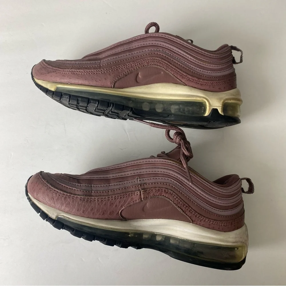 Nike Women Air Max 97 Smokey Mauve Pink Size 6 Dusty Pink